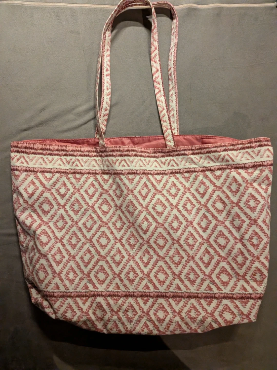 Patterned Tote Bag with Tassels - photo 3