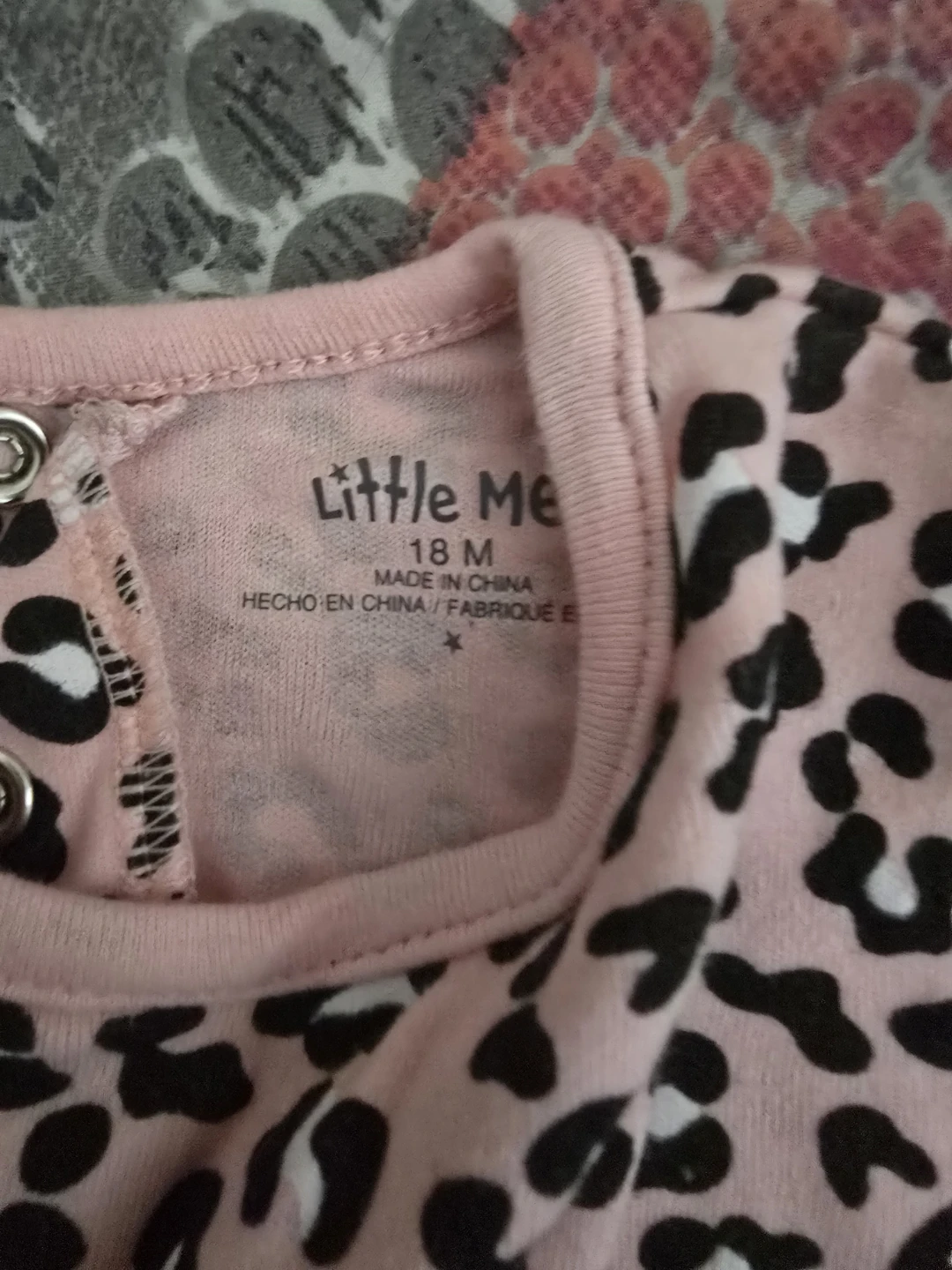 🏈Little Me Baby Girl Leopard Print Tulle Dress - photo 2