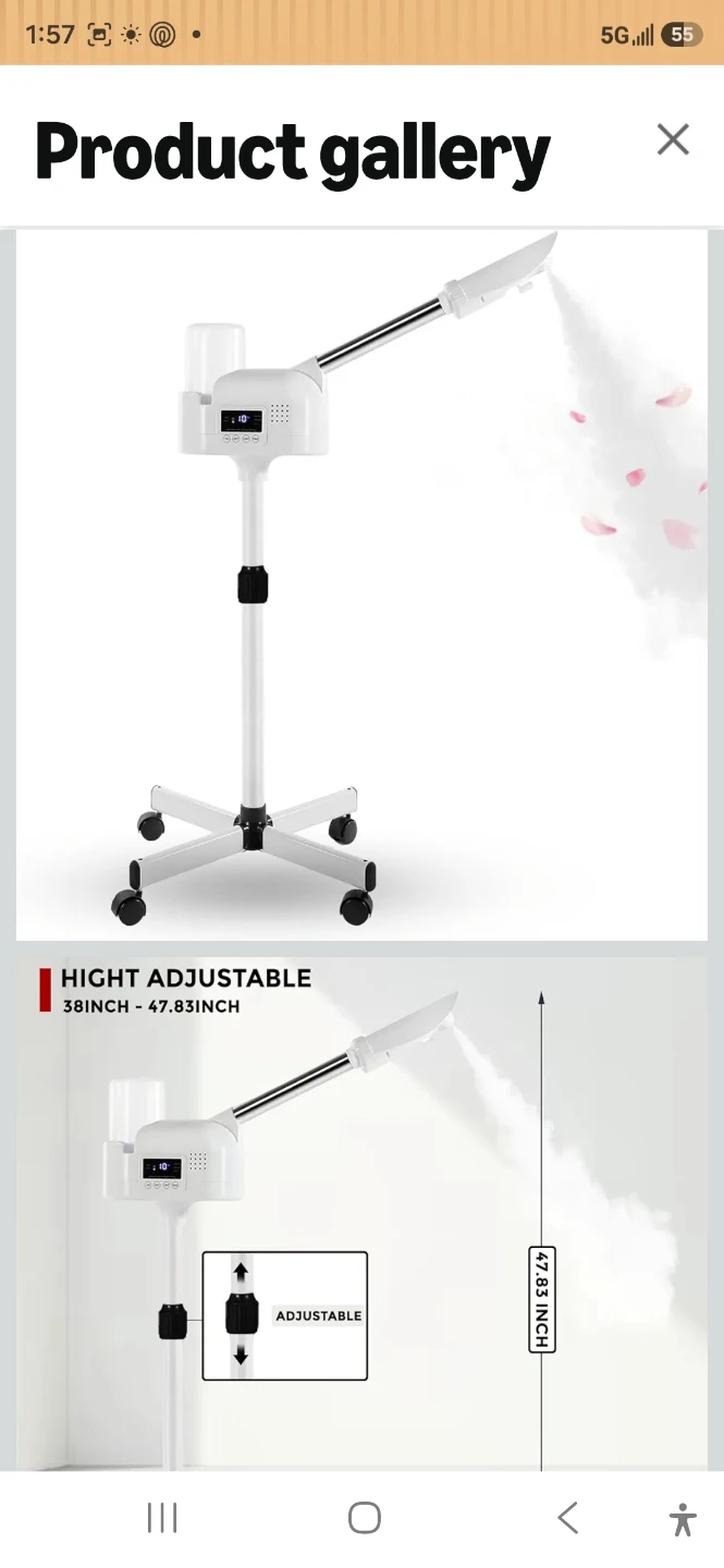 Hovinke Facial Steamer with LCD Display