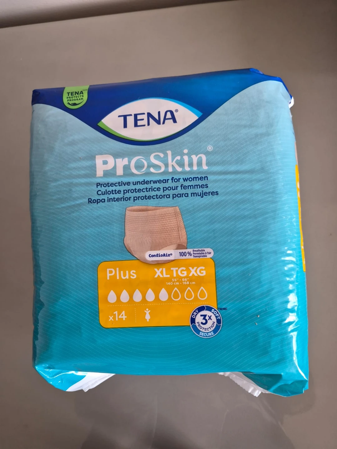 TENA ProSkin Protective Underwear for Women, Size XL