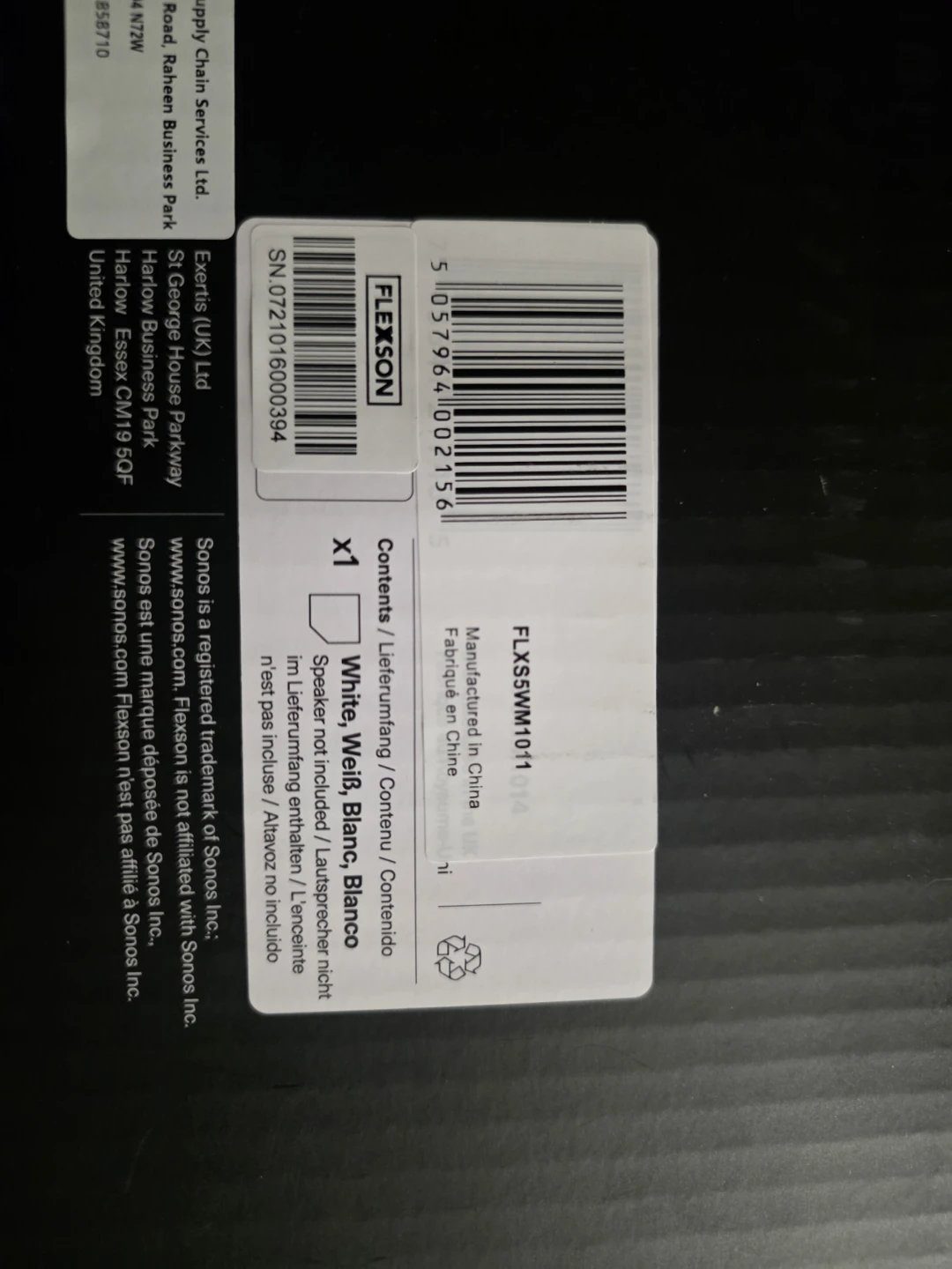 Flexson Wall Mount for Sonos Five/Play:5 - photo 3