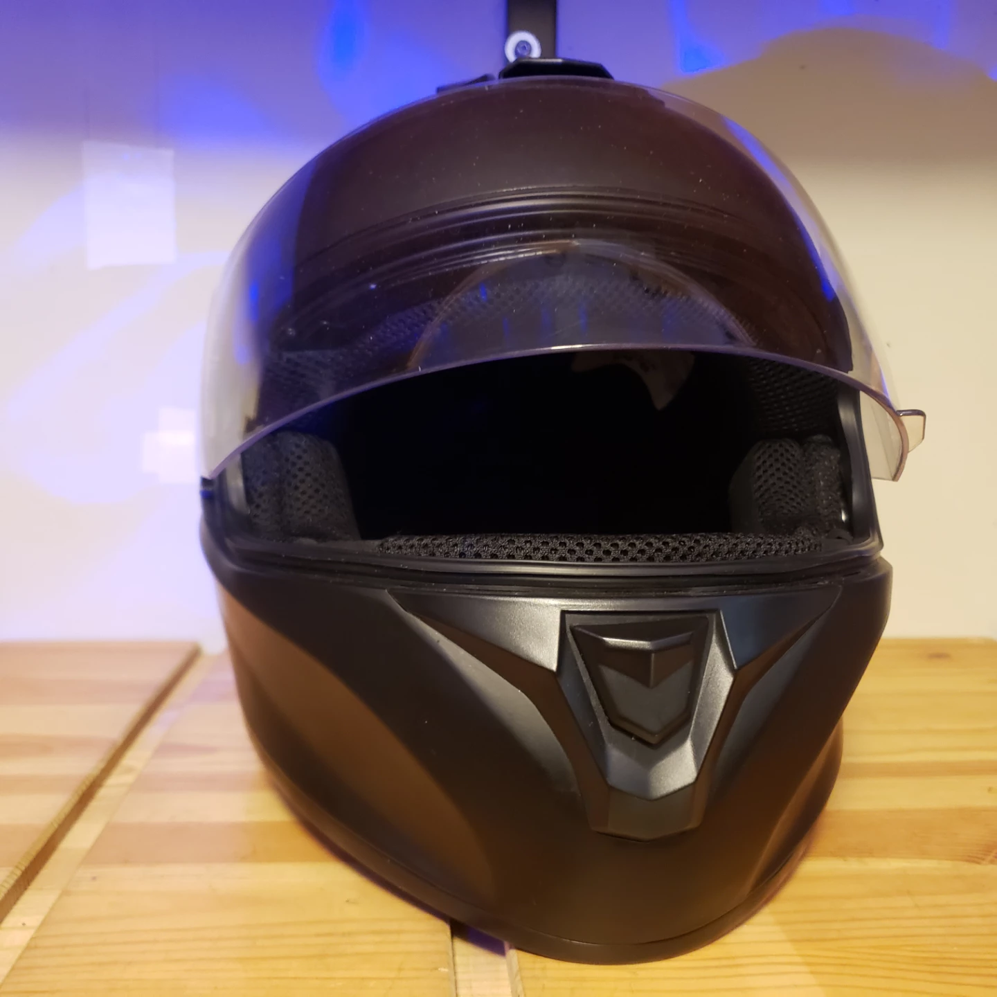 ILM Full Face Helmet + Bluetooth Speaker kit installed - photo 2