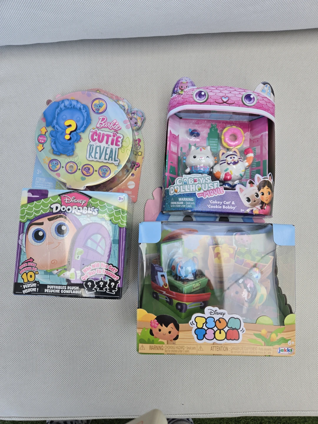 4 brand new toys