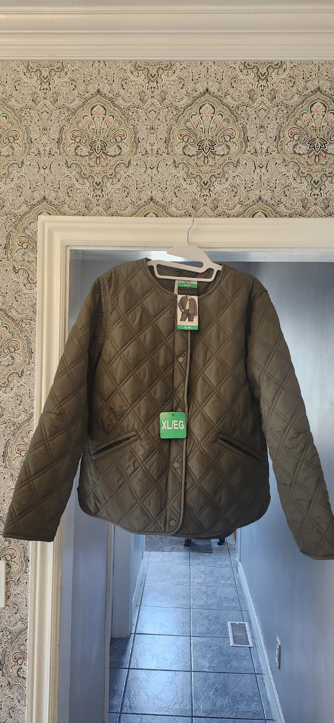 Weatherproof Quilted Jacket Olive Green XL