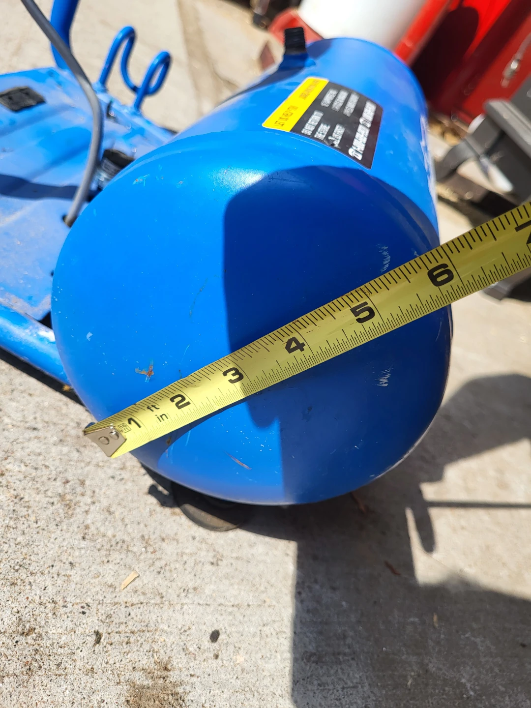 Mastercraft Air Compressor Tank ONLY - photo 3
