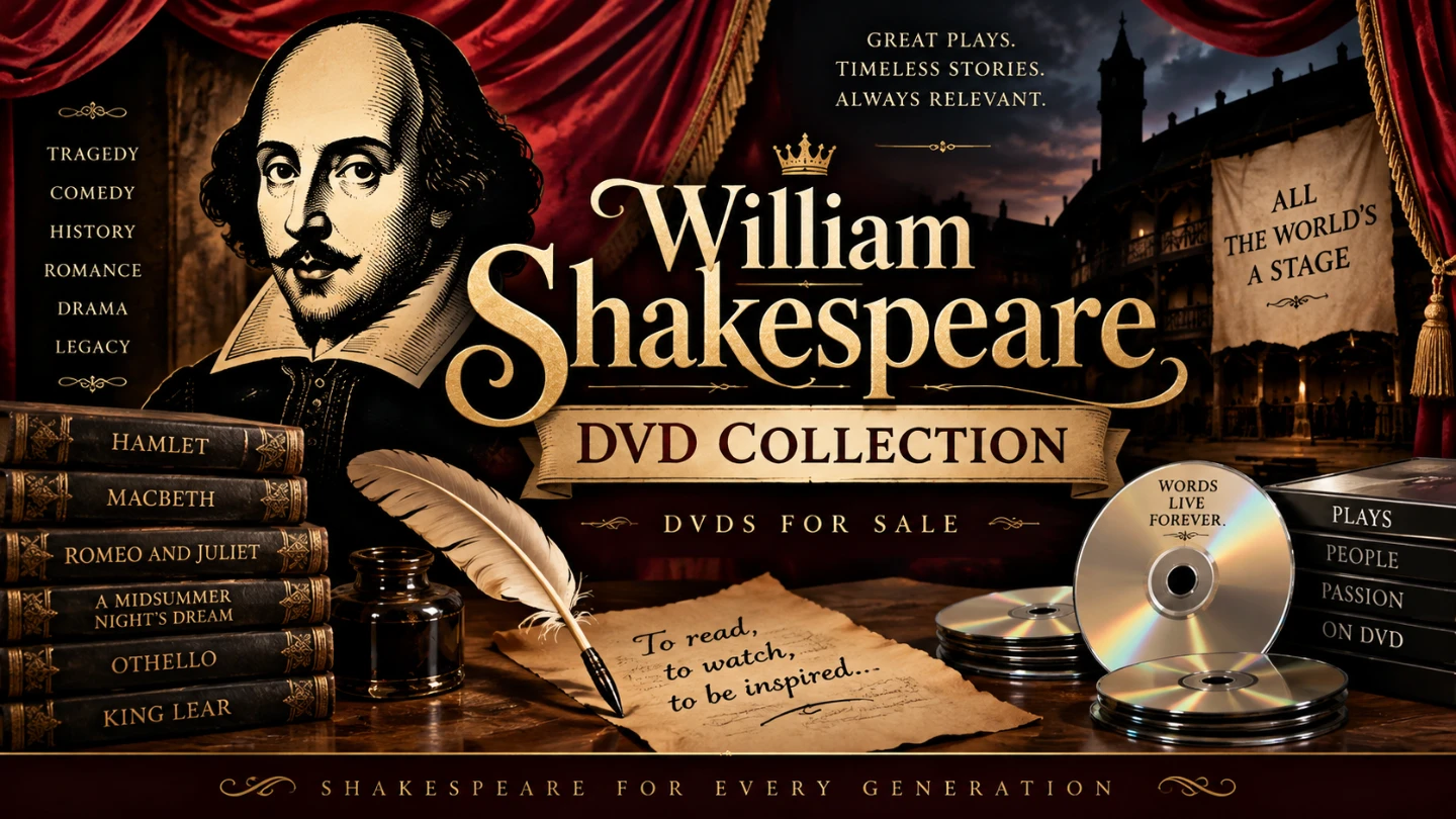 Collection of Shakespeare DVDs
