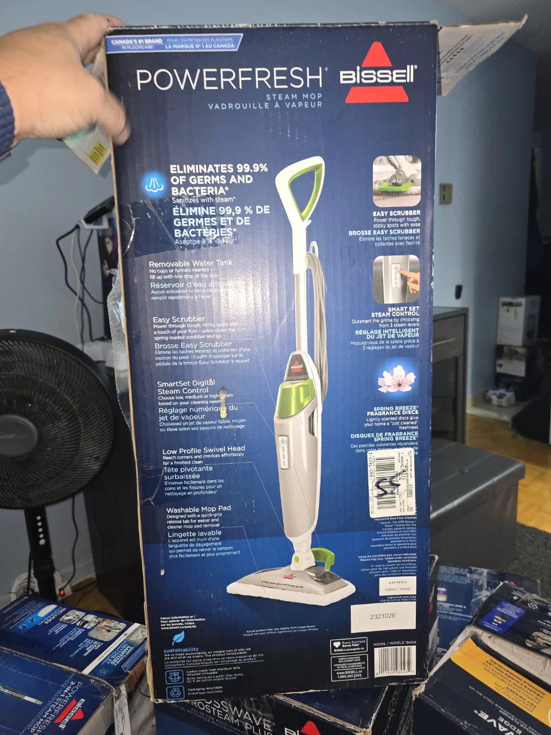 Bissell PowerFresh Steam Mop 1940M