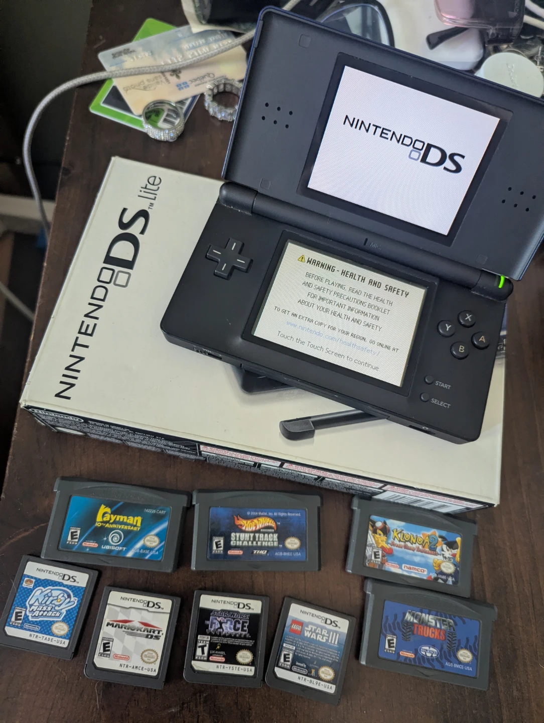 Nintendo DS Lite with Games