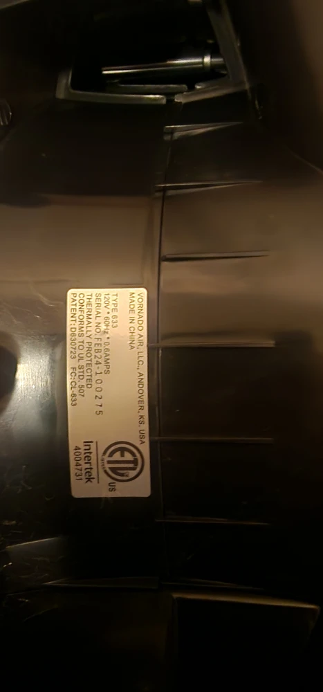Vornado 633 Air Circulator Fan - photo 3