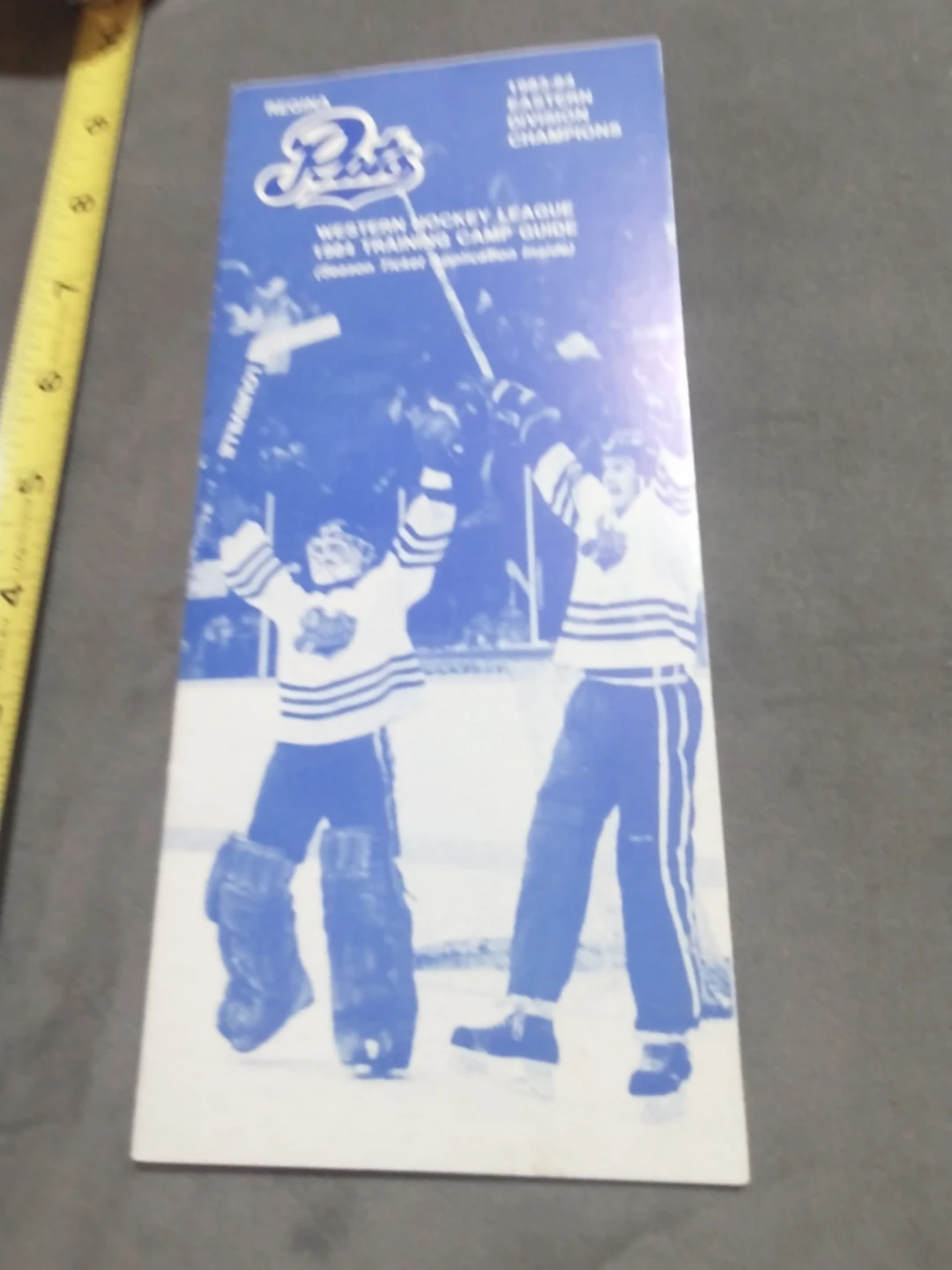 Vintage WHL Regina Pats Training Camp Guides (1982 & 1984)