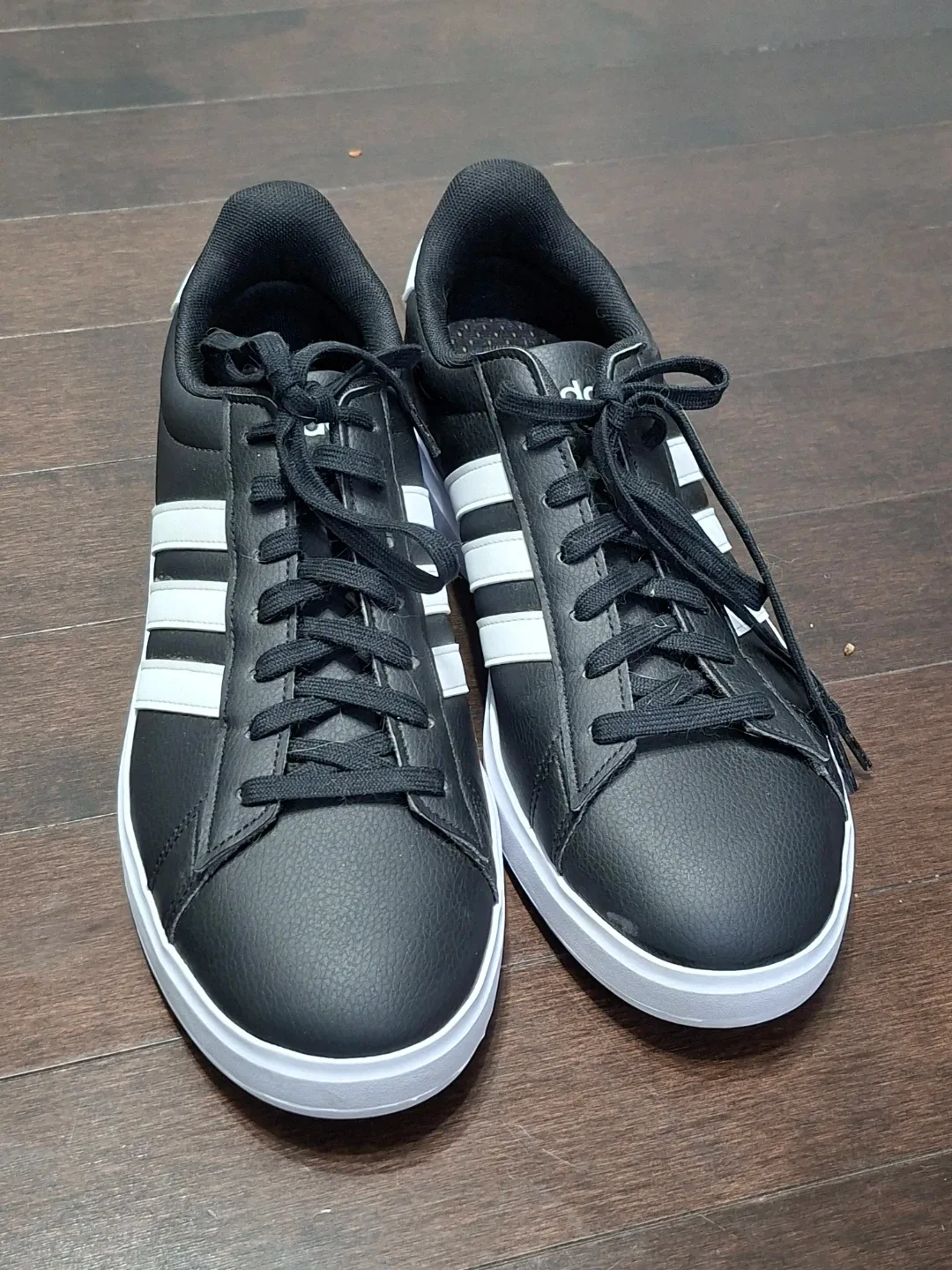 Adidas Black and White Sneakers - photo 3