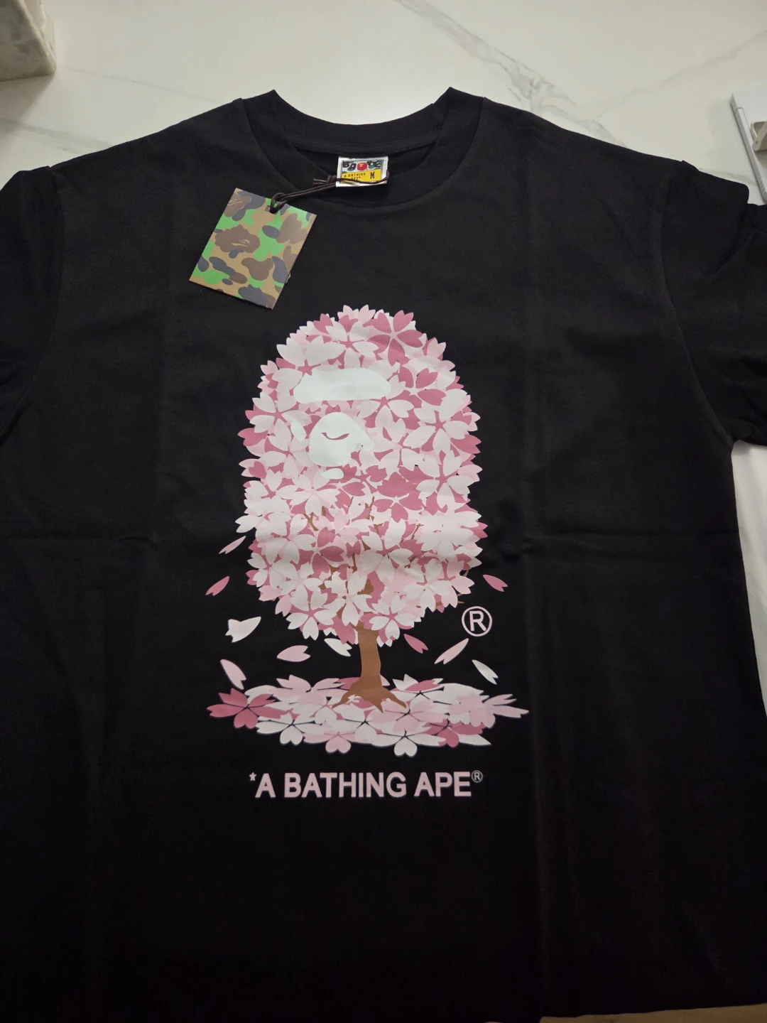 A Bathing Ape "Ape Shall Never Kill Ape" Graphic T-Shirt - photo 2