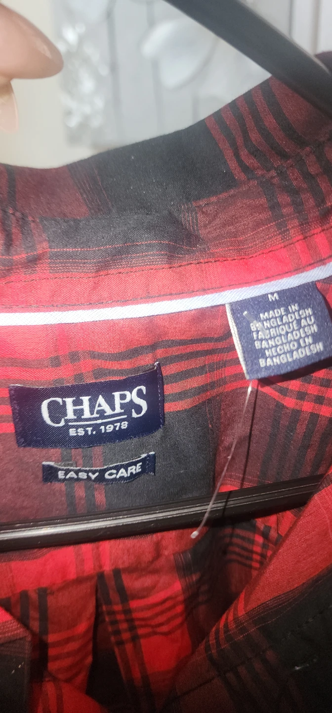 Chaps Plaid Button-Down Shirt - photo 4