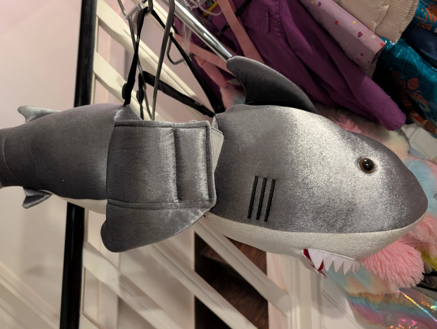 Plush Shark Backpack