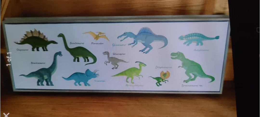 Dinosaur Wall Art Print
