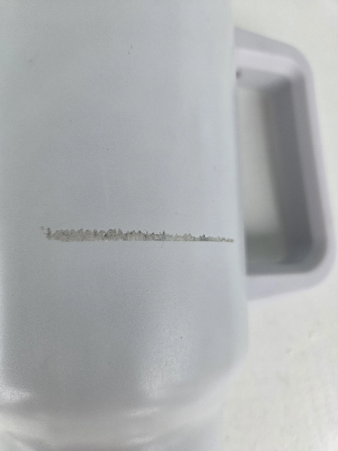White Insulated Tumbler with Handle - photo 2