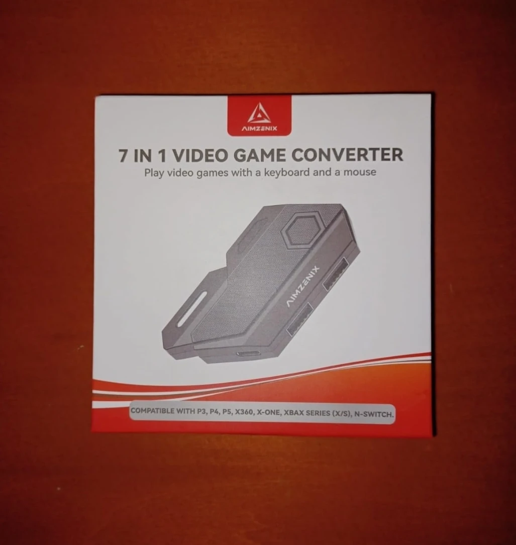 Aimzenix 7-in-1 Keyboard & Mouse Adapter for Consoles - New