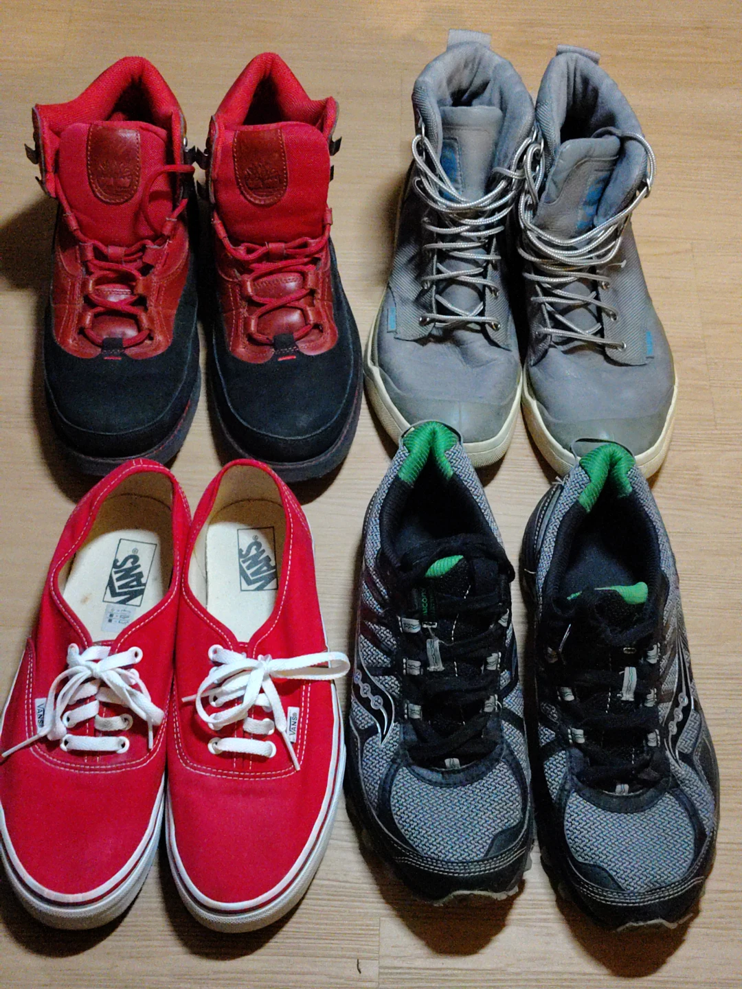 Four Pairs of Assorted Footwear