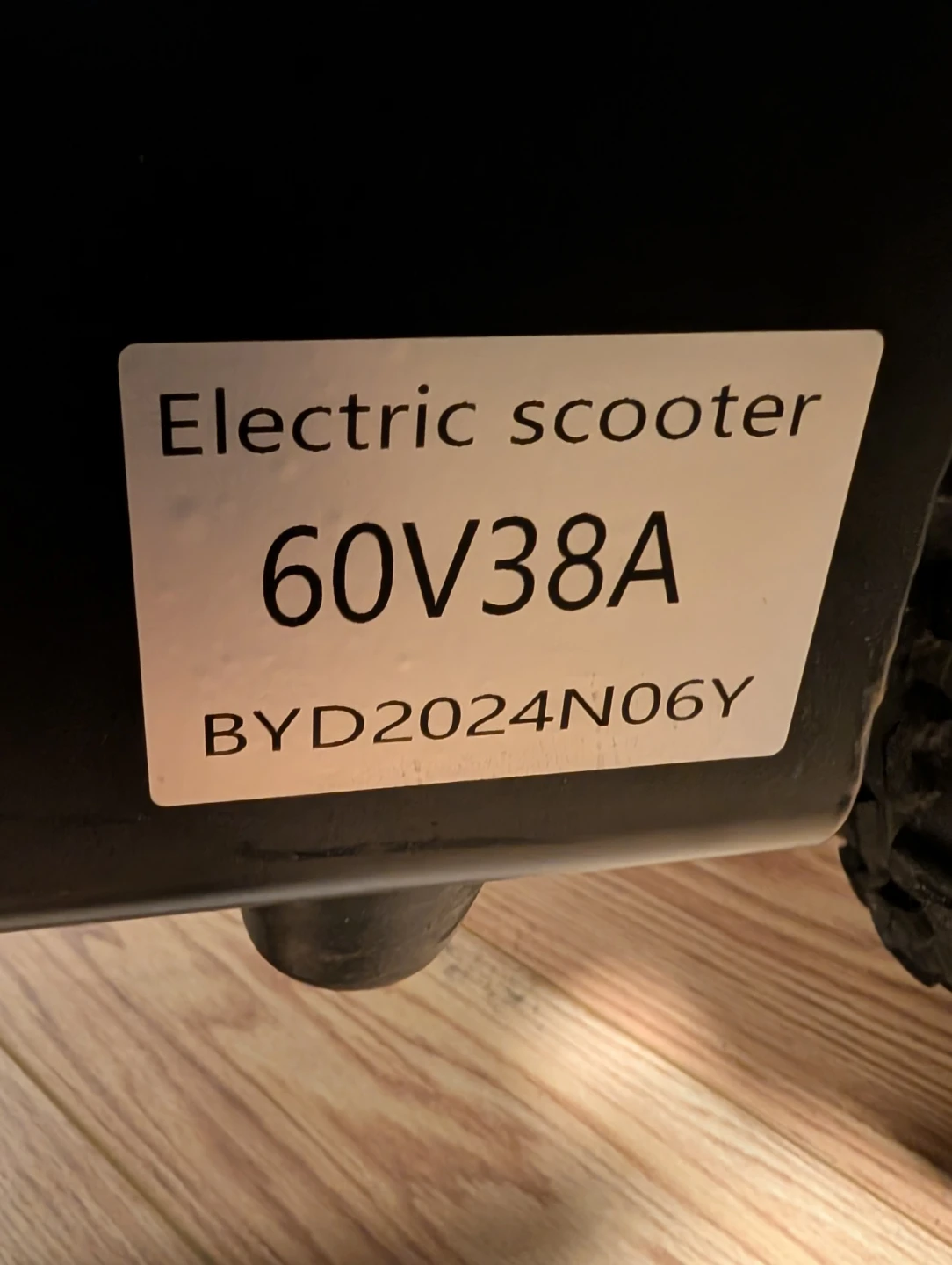 HOSYSA 60V 38A Electric Scooter - photo 3