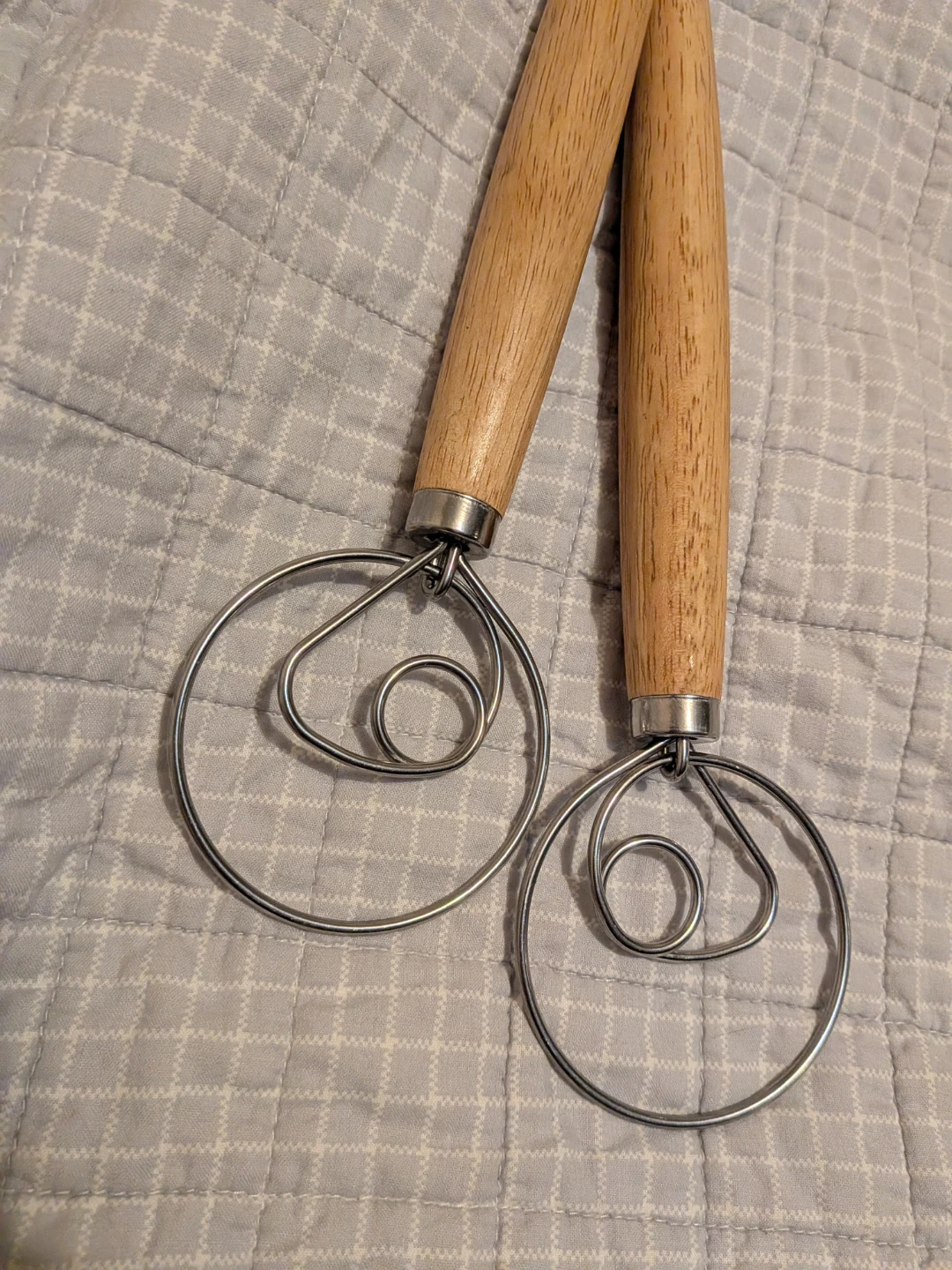 Set of two Danish dough whisks - photo 5