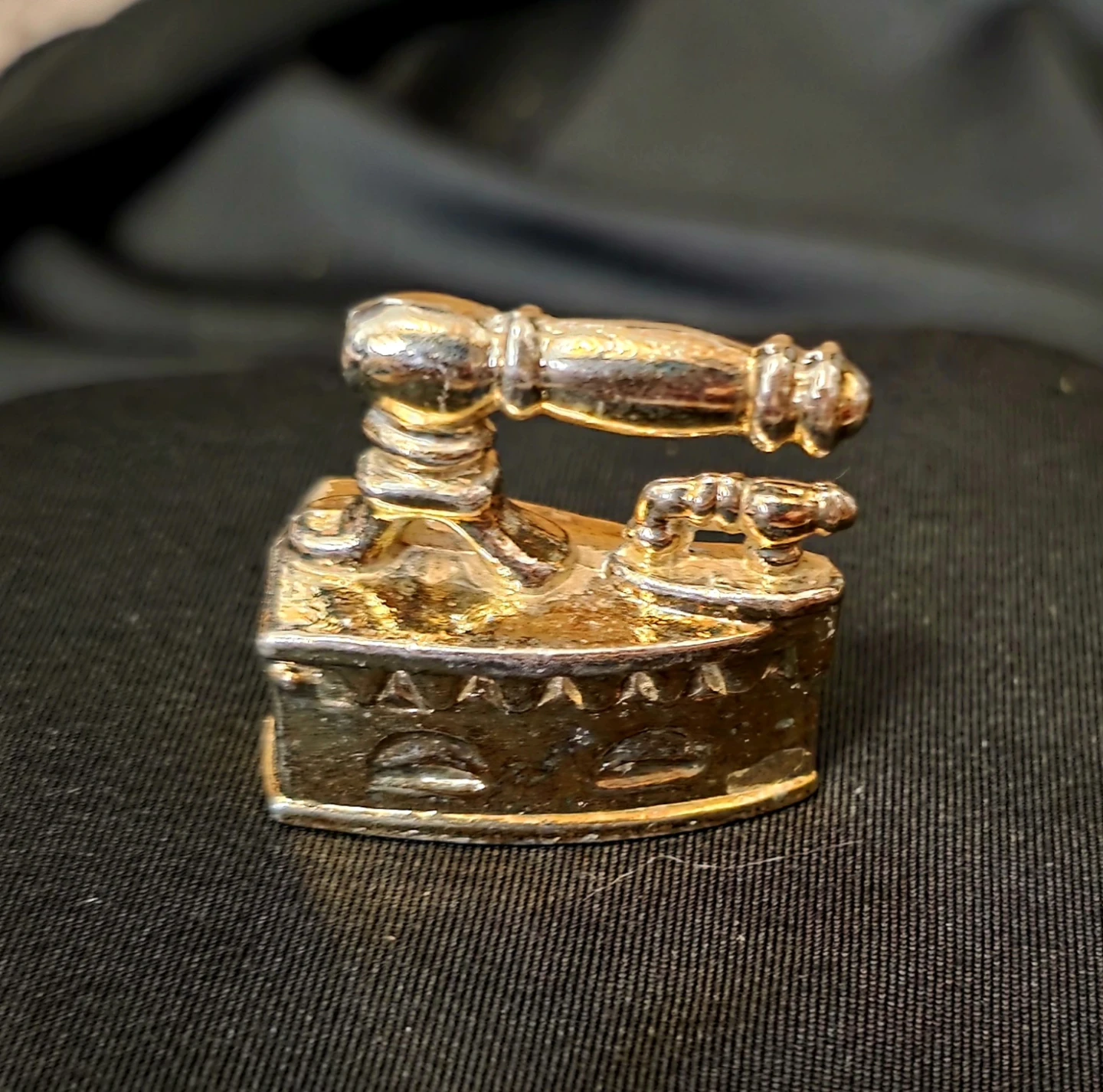 ANTIQUE Solid Brass & Die-Cast Miniature - photo 4