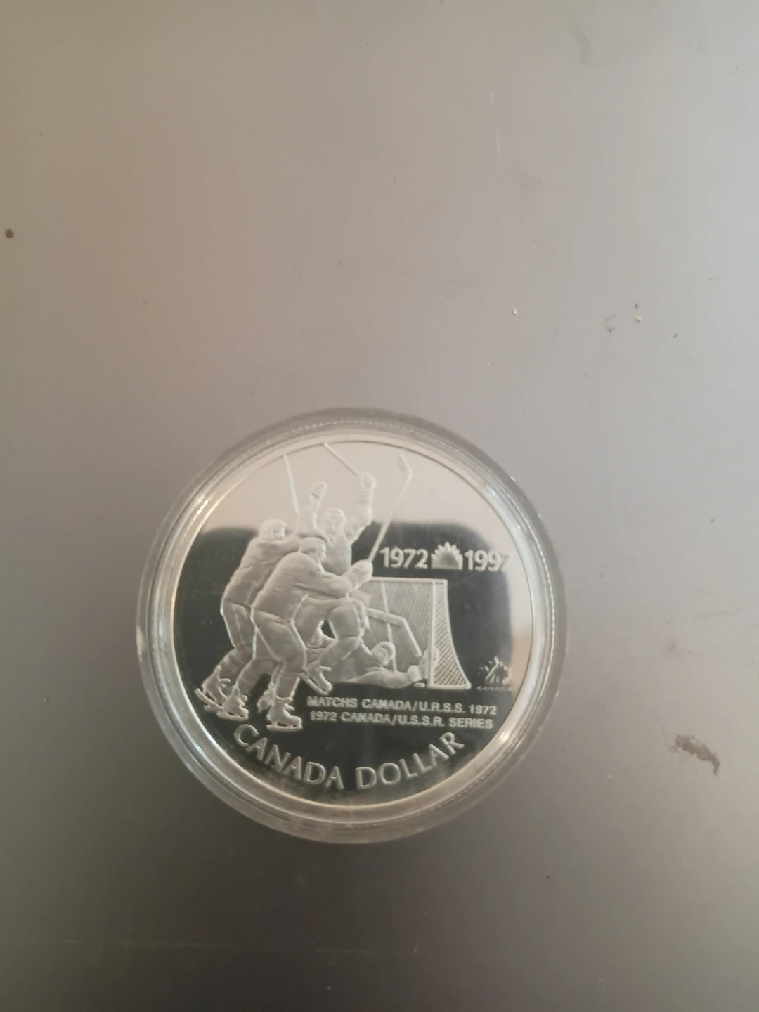 Silver coin canada / u.s.s.r 1972 - photo 2