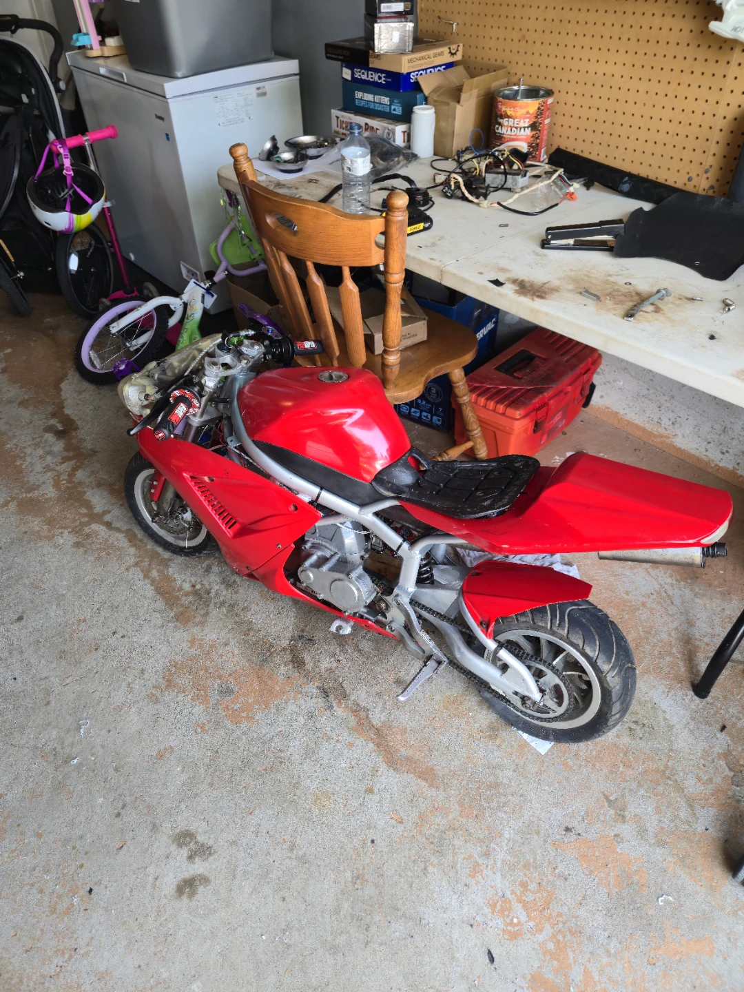 X7 Super Pocketbike 55cc — Fully Restored, Fresh Rebuild