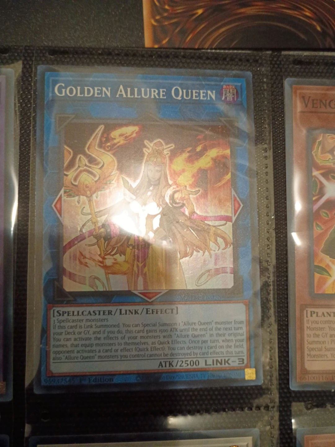 Yu-Gi-Oh! Golden Allure Queen Card🏈