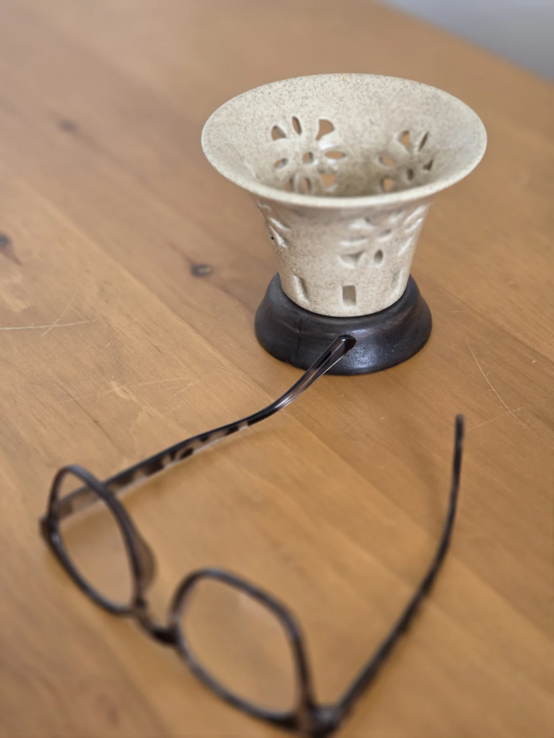 Ceramic Tea Light Candle Holder - photo 2