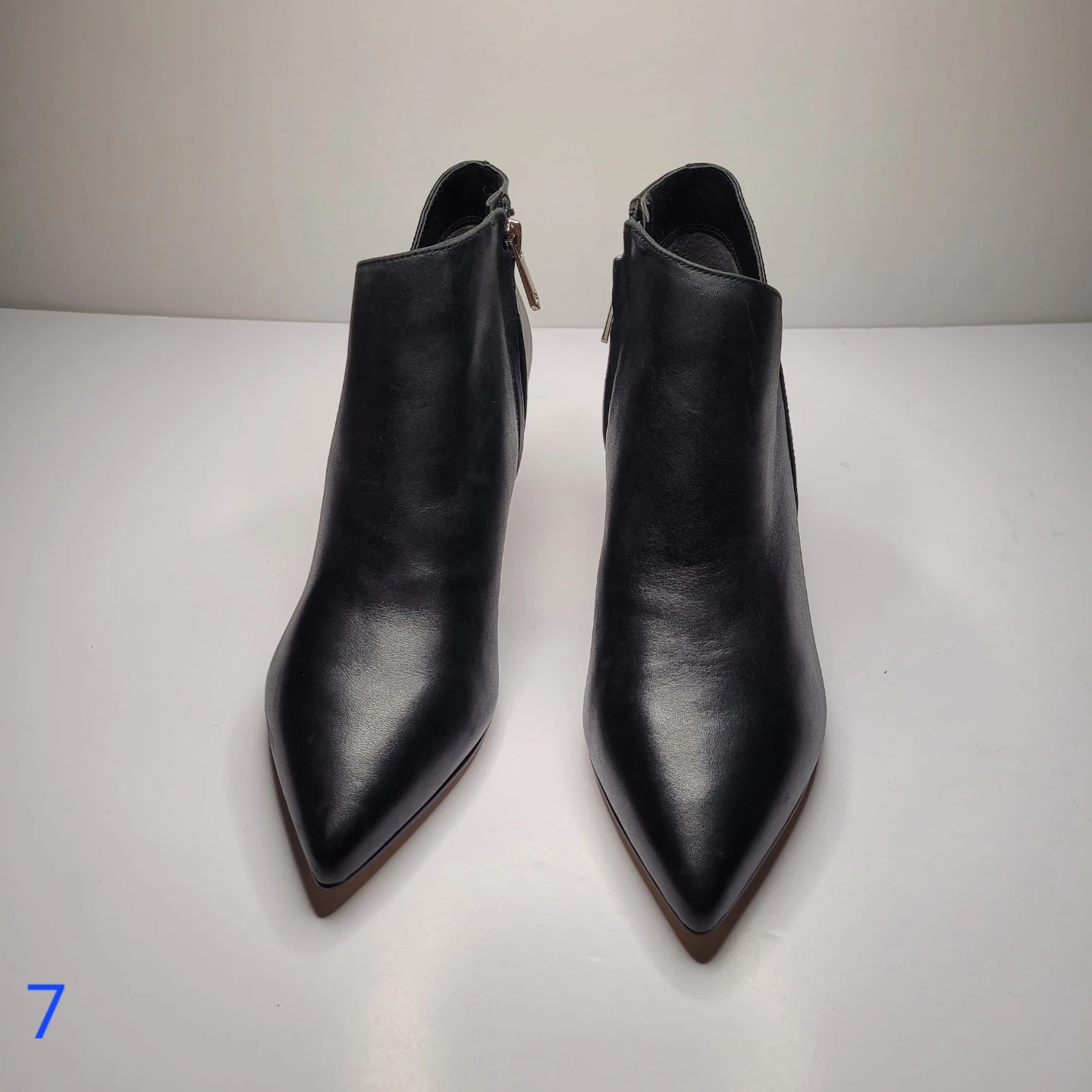 Sam Edelman Black Leather Ankle Boots