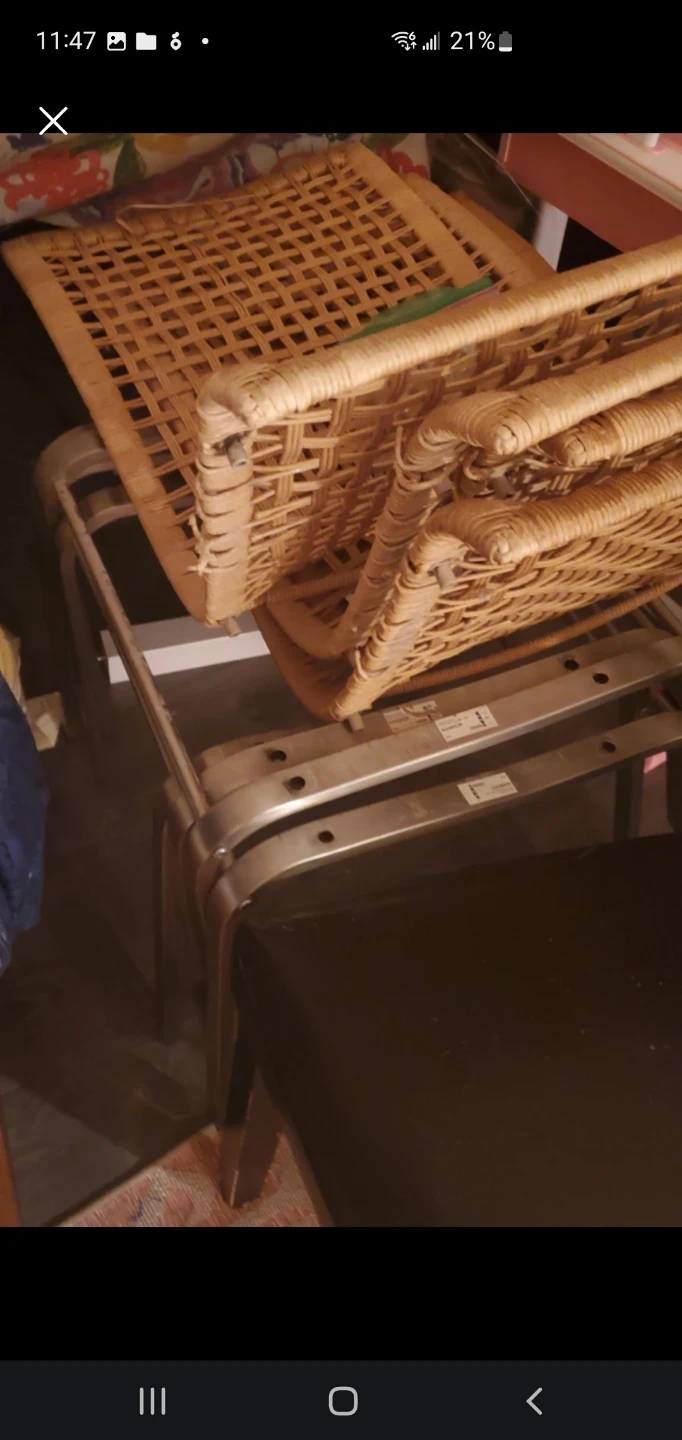 IKEA Nilsje Wicker Chairs 🏈