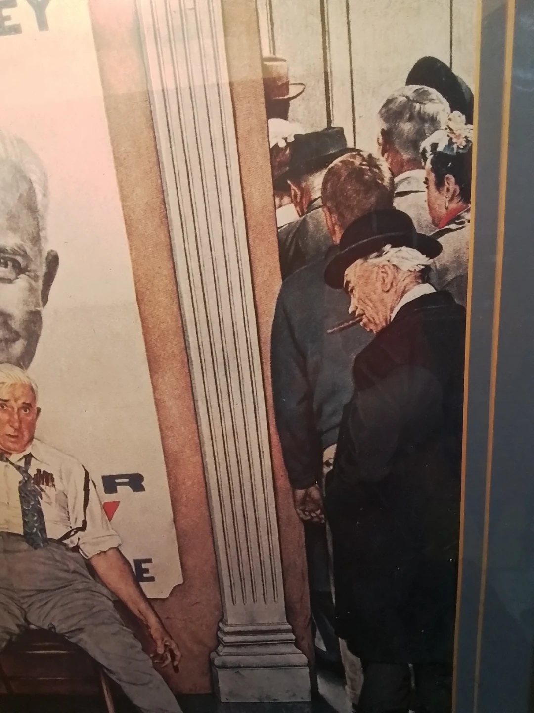 Vintage Norman Rockwell "Elect Casey" - photo 4