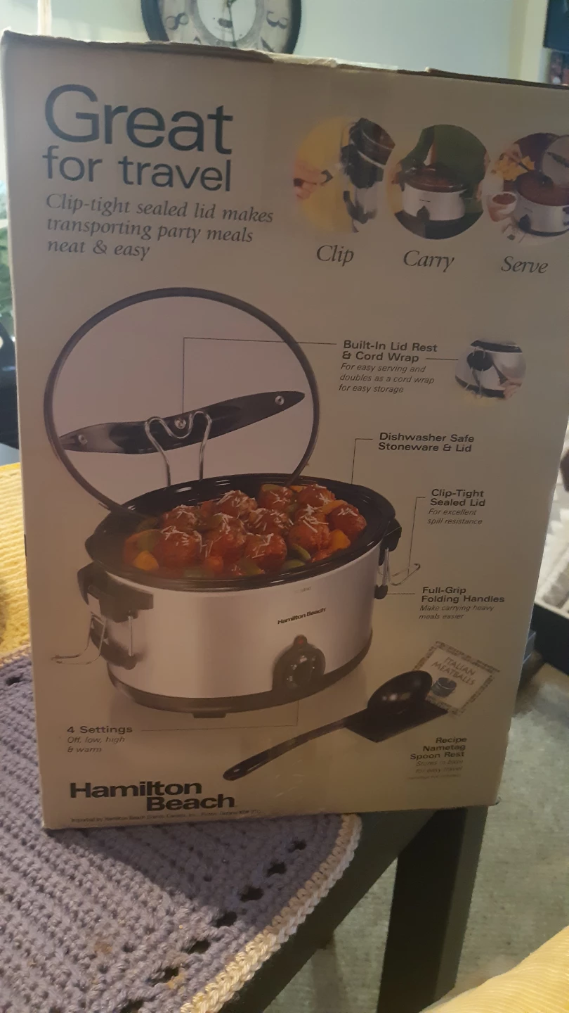 Hamilton Beach Stay or Go 6 Quart Slow Cooker - photo 2