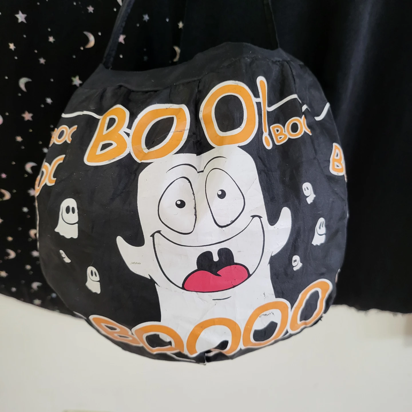Kids Star and Moon Cape with Boo Treat Bag - photo 2