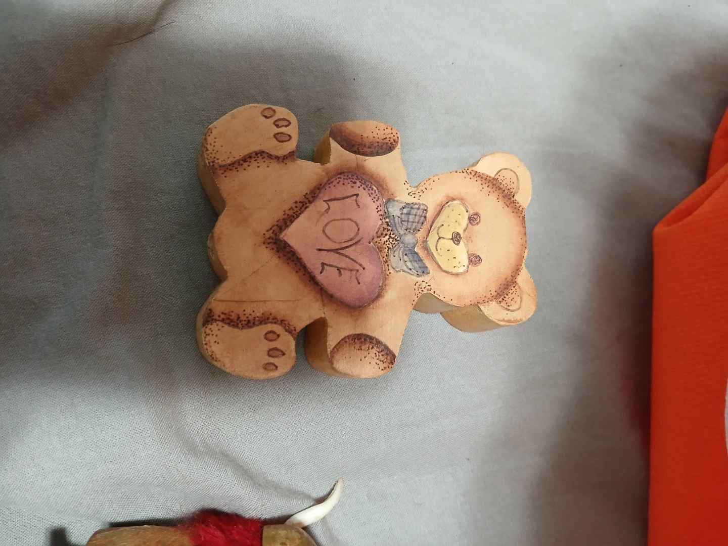 Wooden Bear Decoration