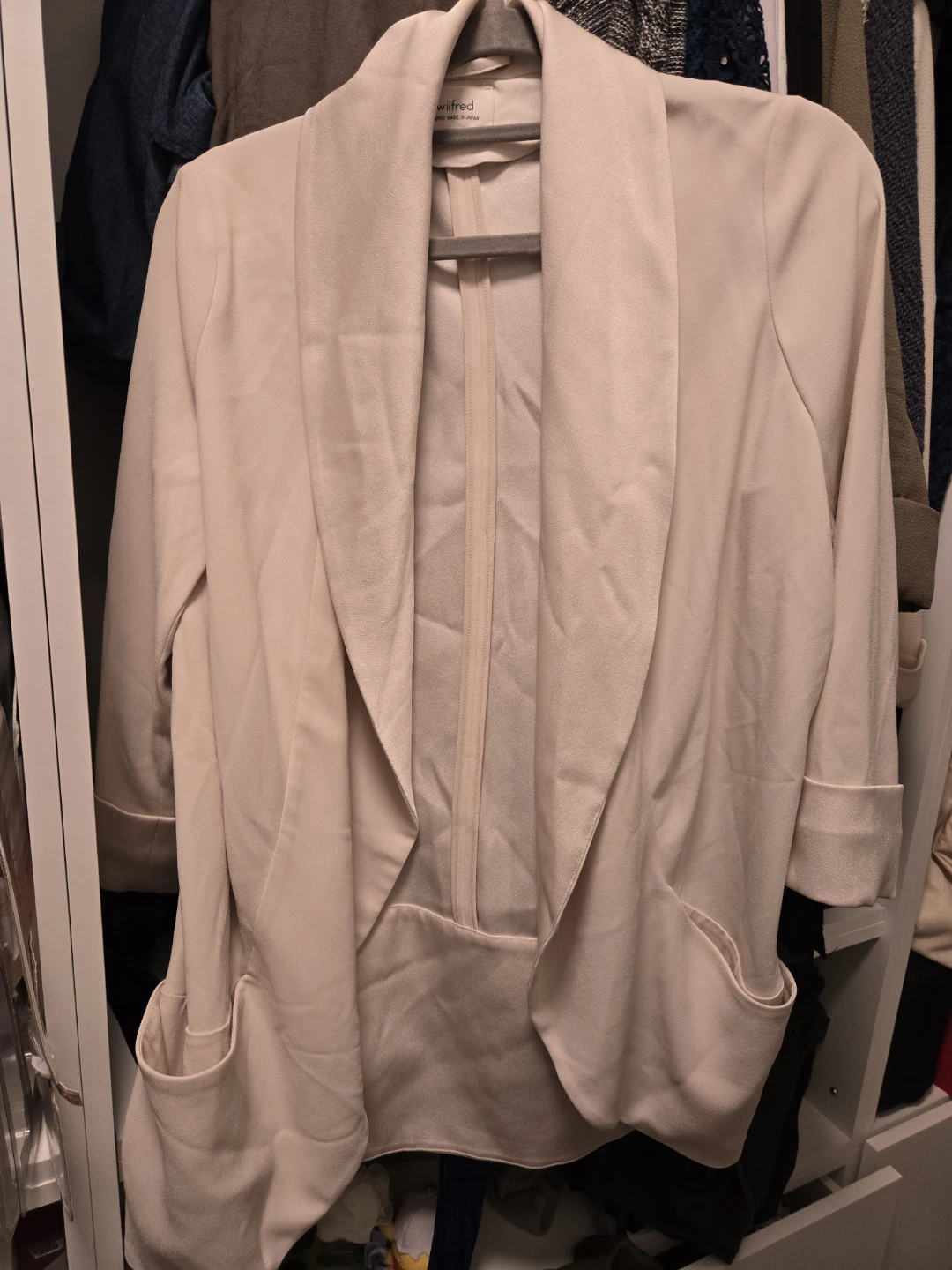 Wilfred Cream Open Blazer 🏈