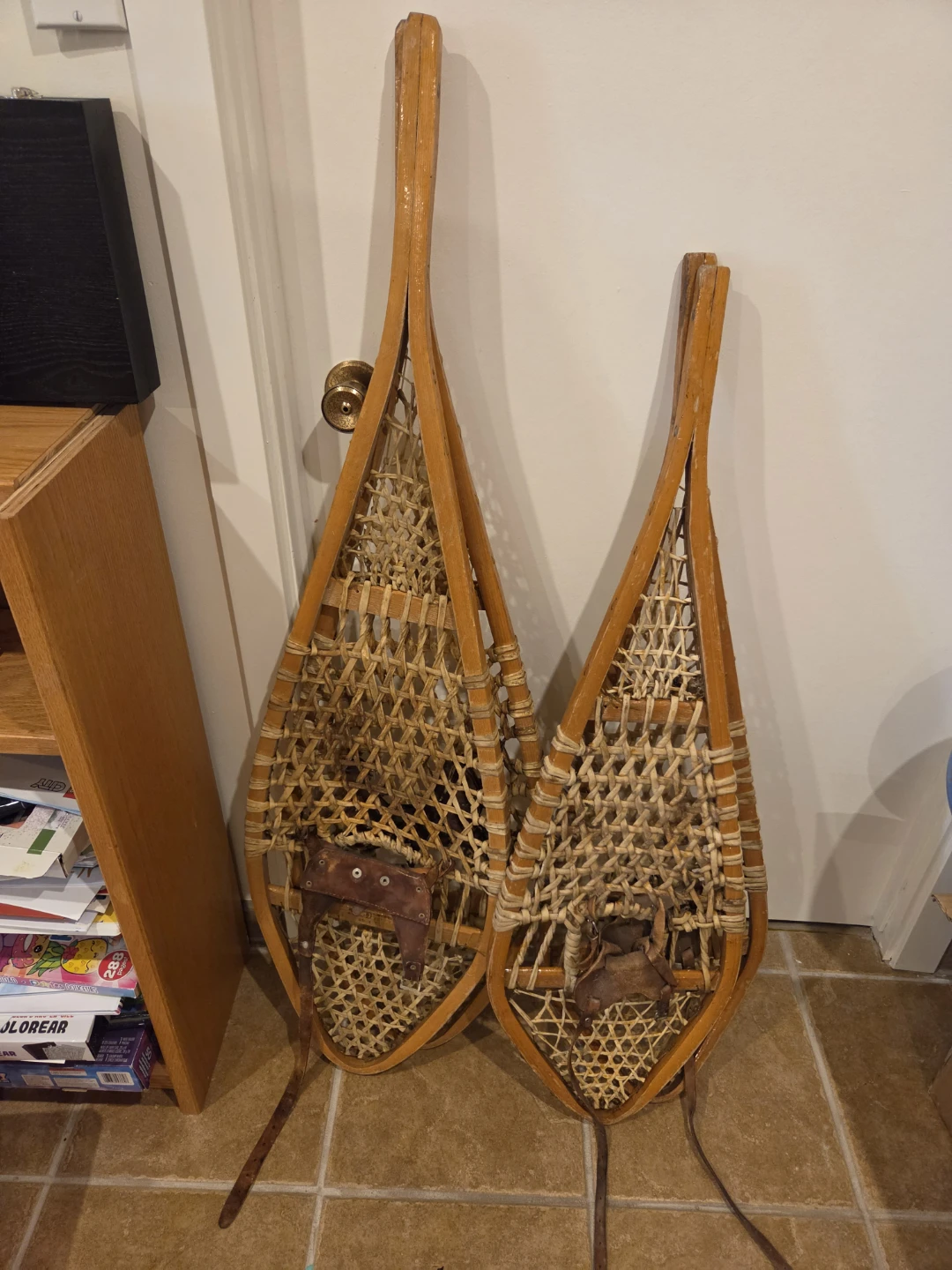 Vintage Wooden Snowshoes