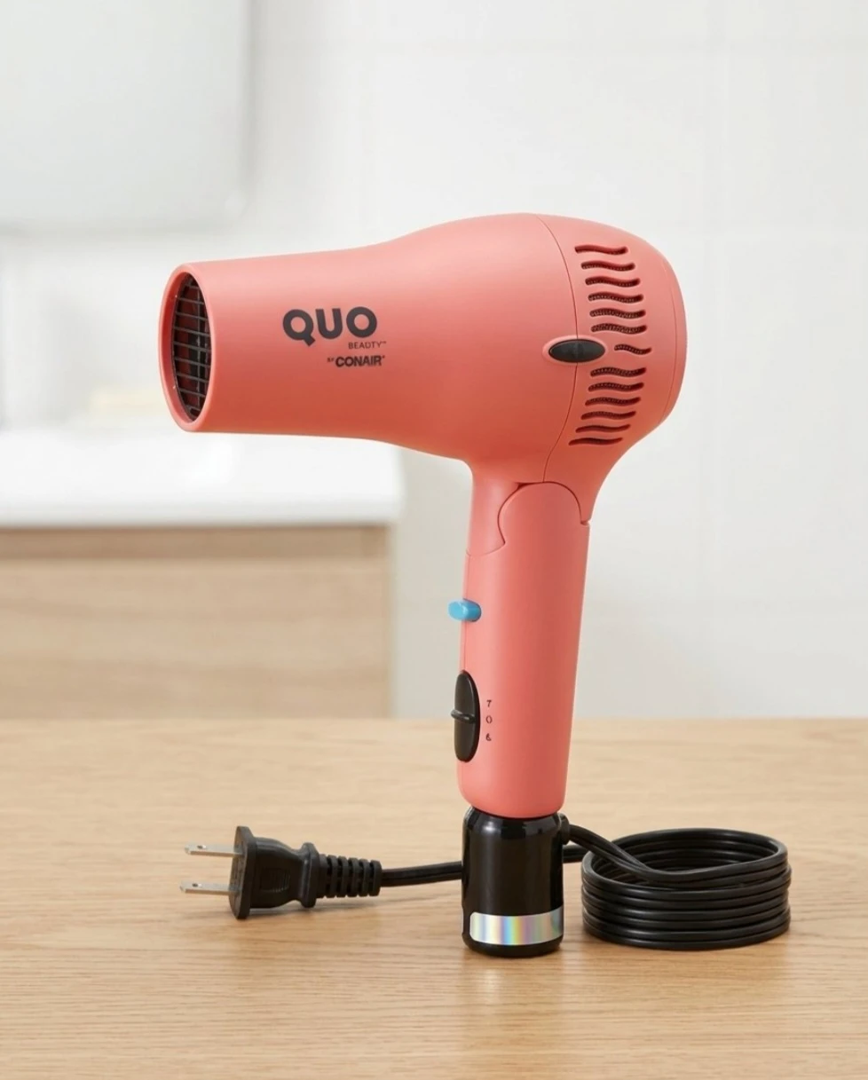 Brand New Quo Beauty Cord Reel Travel Hair Dryer - photo 4