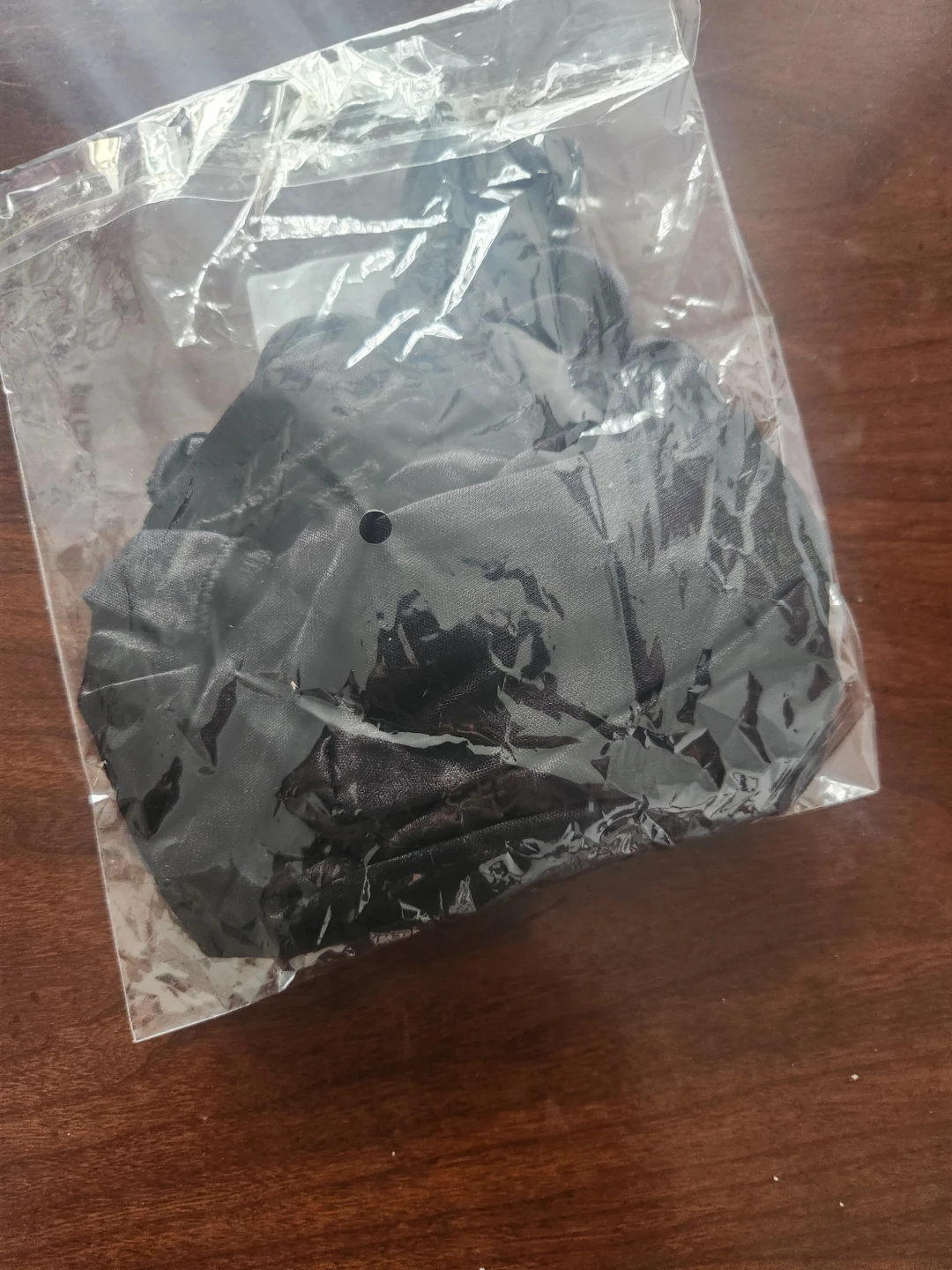 New Black Satin Scrunchie - photo 2