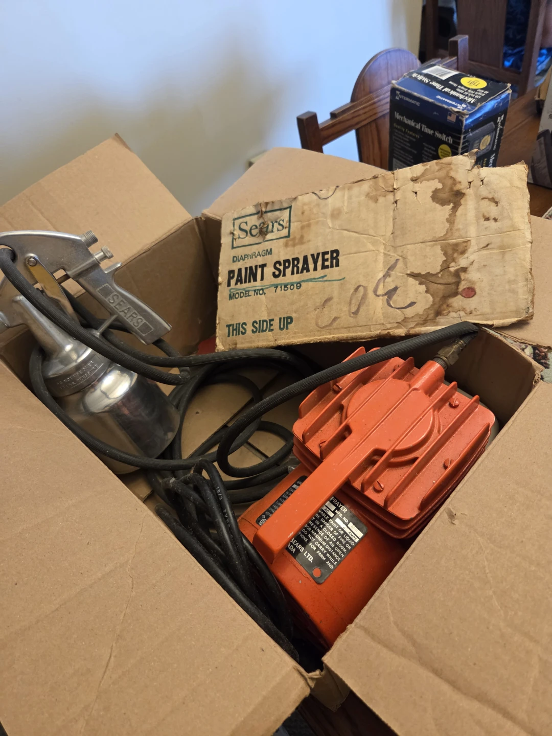Sears Diaphragm Paint Sprayer Model 71509