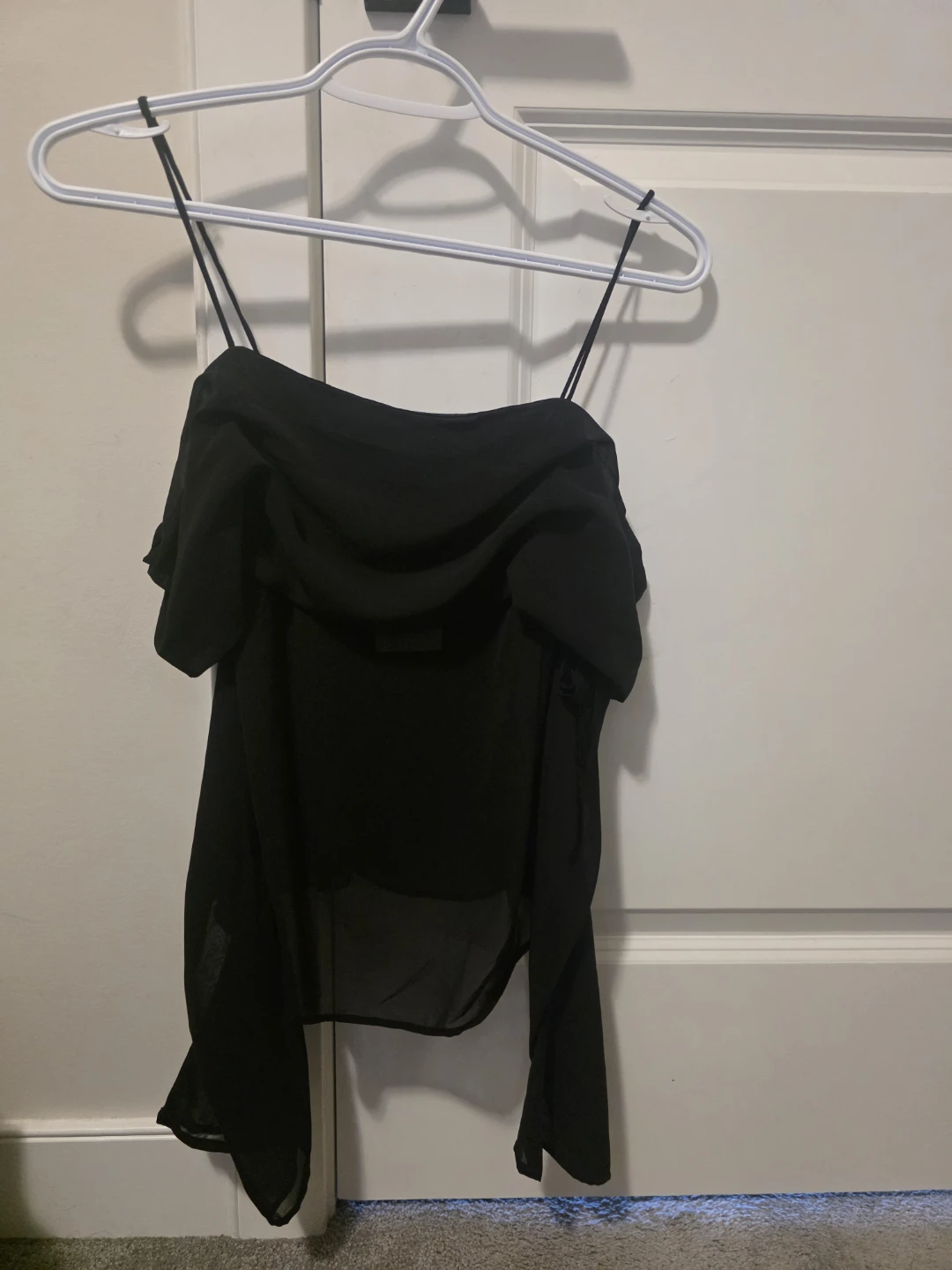 H&M black off the shoulder top