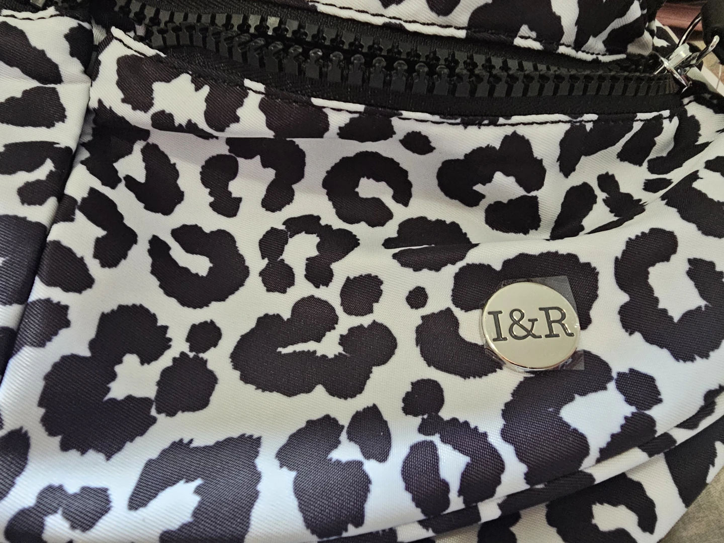 Iris & Rainbow Leopard Print Crossbody Bag - photo 3