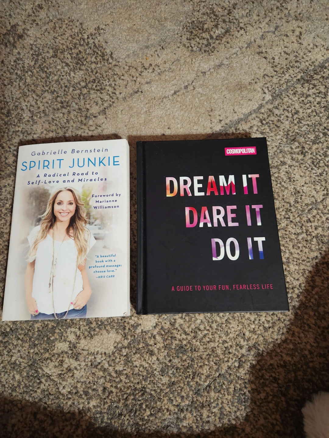 Spirit Junkie and Dream It Dare It Do It Books