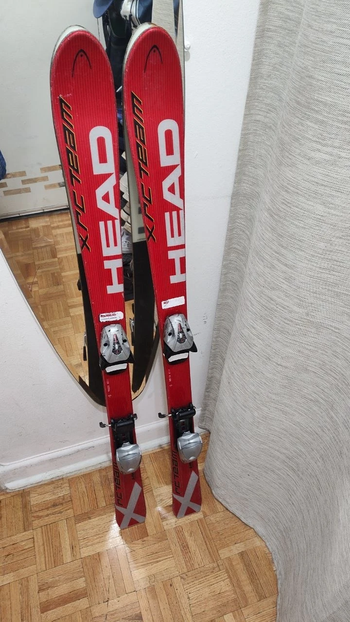 Head XRC Team 120cm Youth Downhill Skis w/ Bindings - photo 2