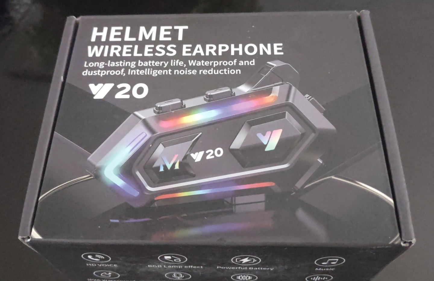 Y20 Wireless Motorcycle Helmet Earphone