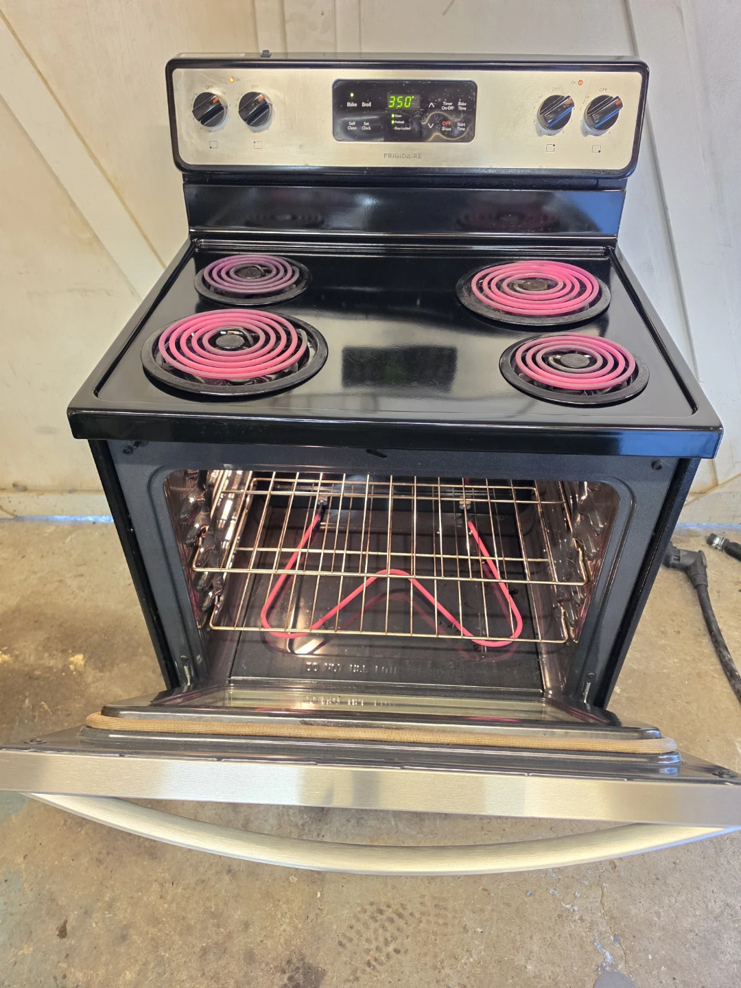 Delivery Available - Frigidaire Stainless Steel Electric Range