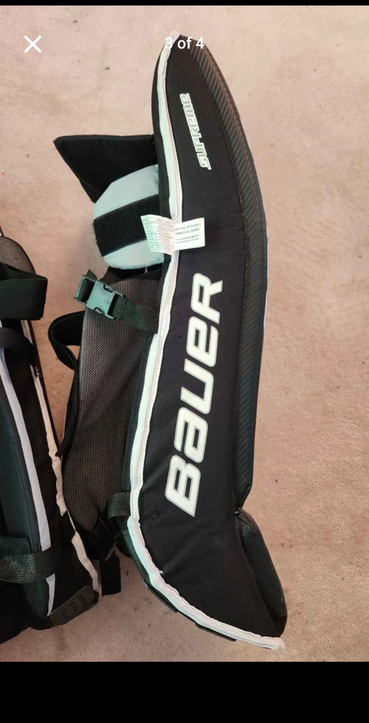 New Bauer Supreme Goalie Leg Pads - photo 3