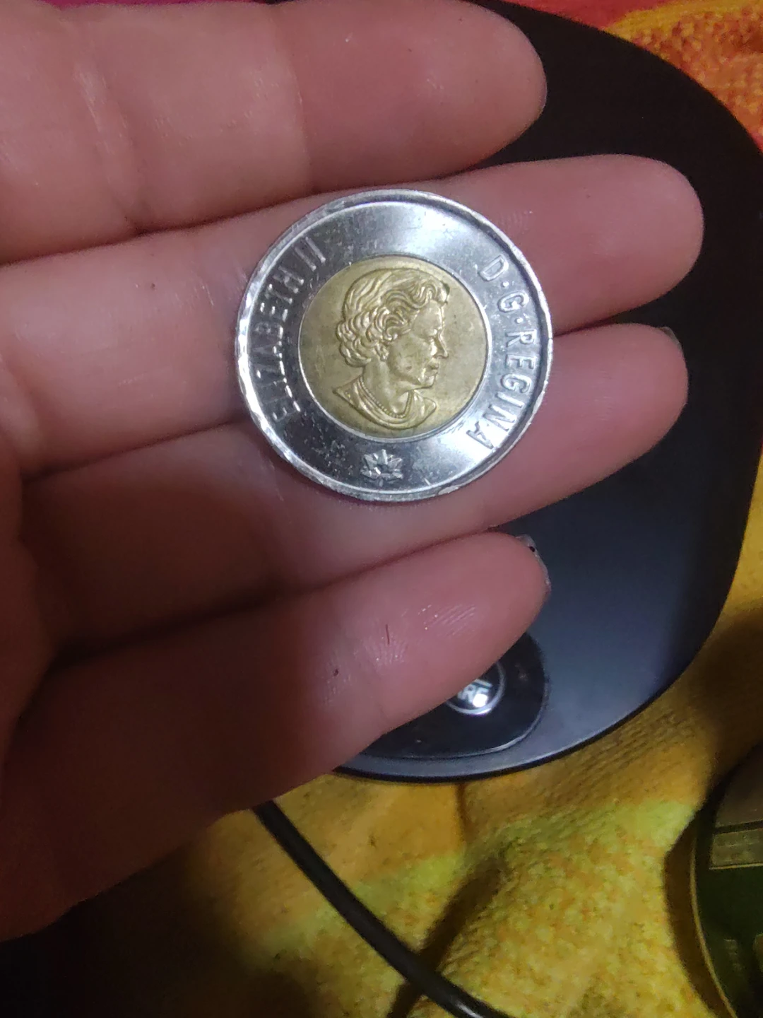 *RARE*NORTHERN PEAKS*2017 Canada Aurora borealis Toonie - photo 4