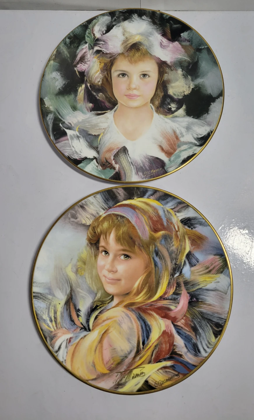 Gabriella and Francesca from Royal Doulton's series