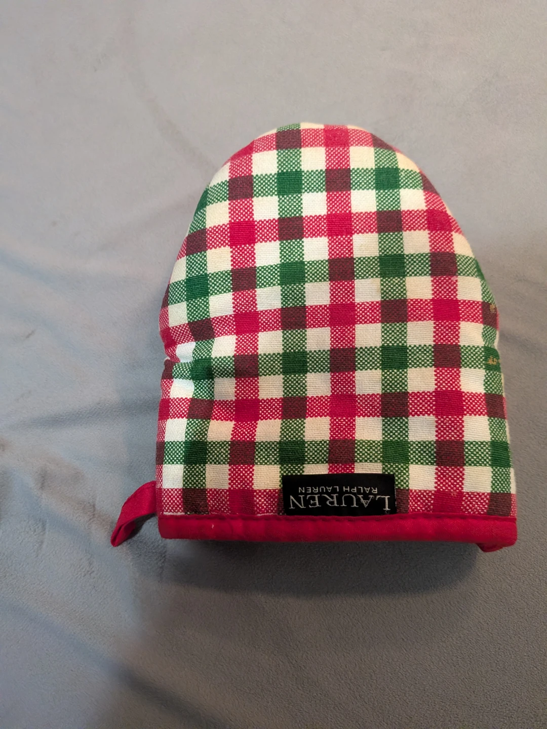 Lauren Ralph Lauren Holiday Plaid Mini Oven Mitt